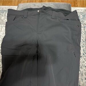 Women’s Duluth Trading Co Flexpedition Fleece Lined Pants 14x35 Gray